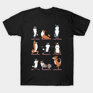 Border Collie Yoga T-Shirt